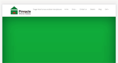 Desktop Screenshot of pinnaclestove.com